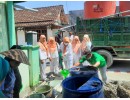 Ikut Droping Air Bersih ke Beberapa Desa